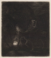 TvB G 2289
<br/>
De vlucht naar Egypte
<br/>
<em>Rembrandt (1606-1669)</em>